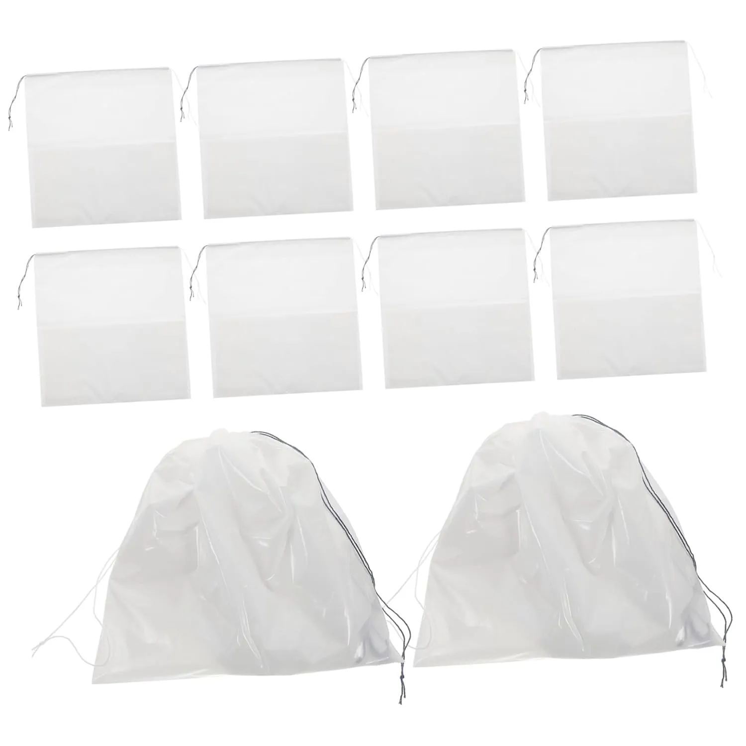 10Pcs Portable Emesis Bags for Travel Large Capacity Puke Bags for Motion Sickness Pregnant Women Patients Leakproof Design for Car Airplane and Boat Use