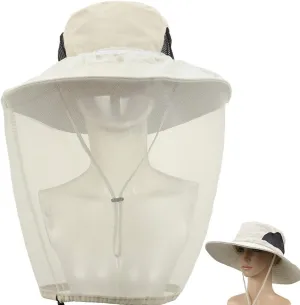 2 Pack Hats Sun Protection Hats for Gardening Hiking Fishing