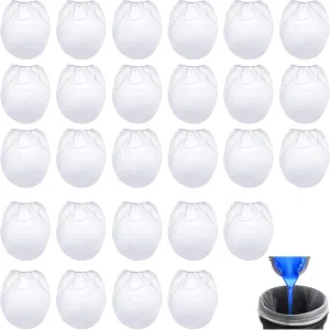 25 Pack Mesh Paint Strainer Bags, 5 Gallon Elastic Top Paint Strainer Bags Filters Bucket with Elastic Top Opening Hydroponic Paint Filter Bag for Hydroponics Painting Gardening
