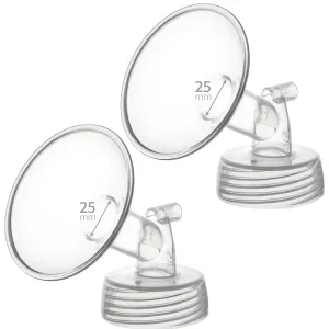 25mm Flanges Compatible with Spectra S2 S1 9 Plus Ameda MYA Motif Luna Breastpumps Replacement to Pump Parts Flange. Compatible with Spectra Parts/Accessories