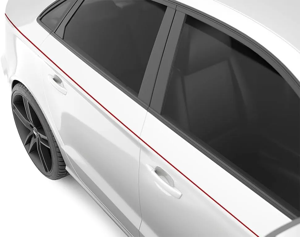 3M 50 Dark Red Gloss Vinyl Pinstriping Tape - Vinyl Striping Lines Stickers, Striping (1in x 150ft Roll)