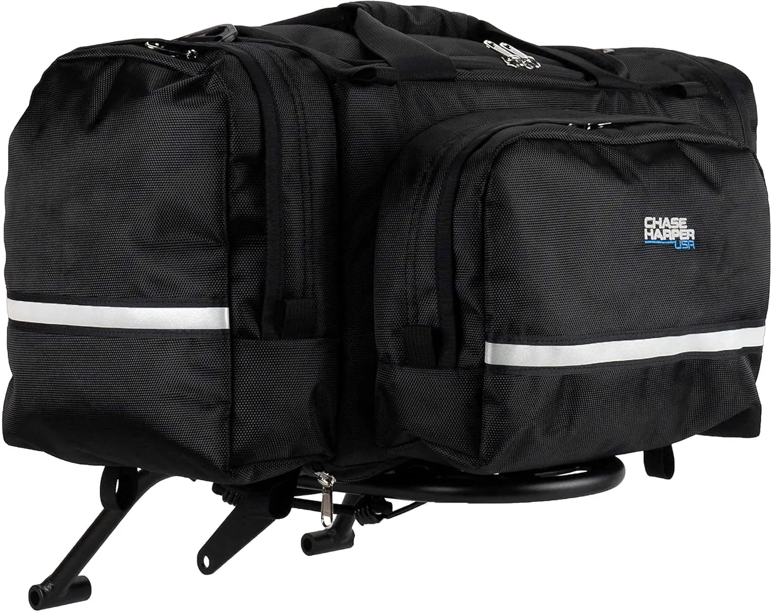 4650 Supersport Tail Trunk - 32.9 Liters - Water-Resistant, Tear-Resistant, Industrial Grade Ballistic Nylon - Bungee Mount
