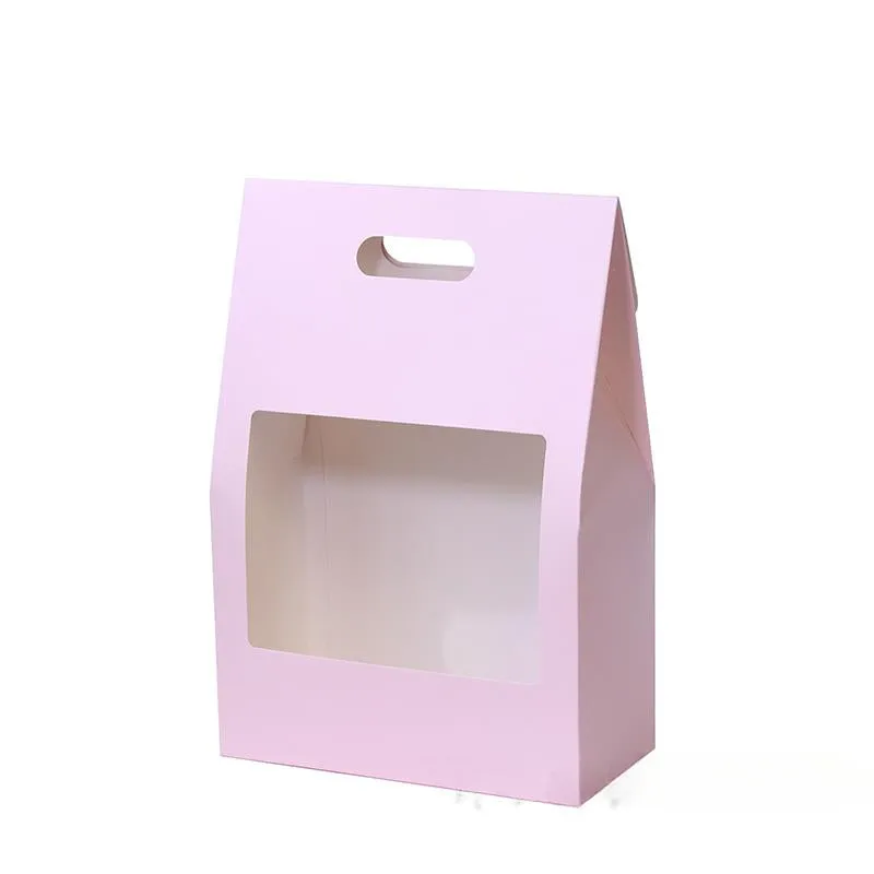 5pcs Flower Gift Box with Cut-out Design