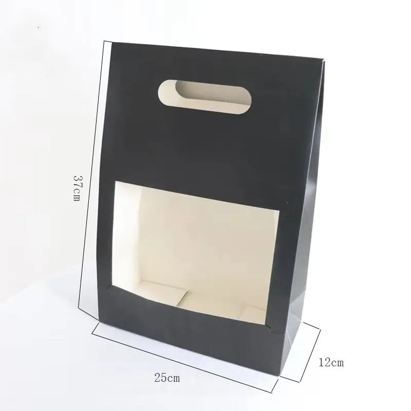 5pcs Flower Gift Box with Cut-out Design