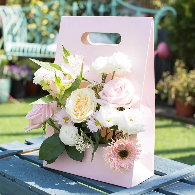 5pcs Flower Gift Box with Cut-out Design