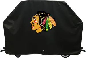 60" Chicago Blackhawks Grill Cover
