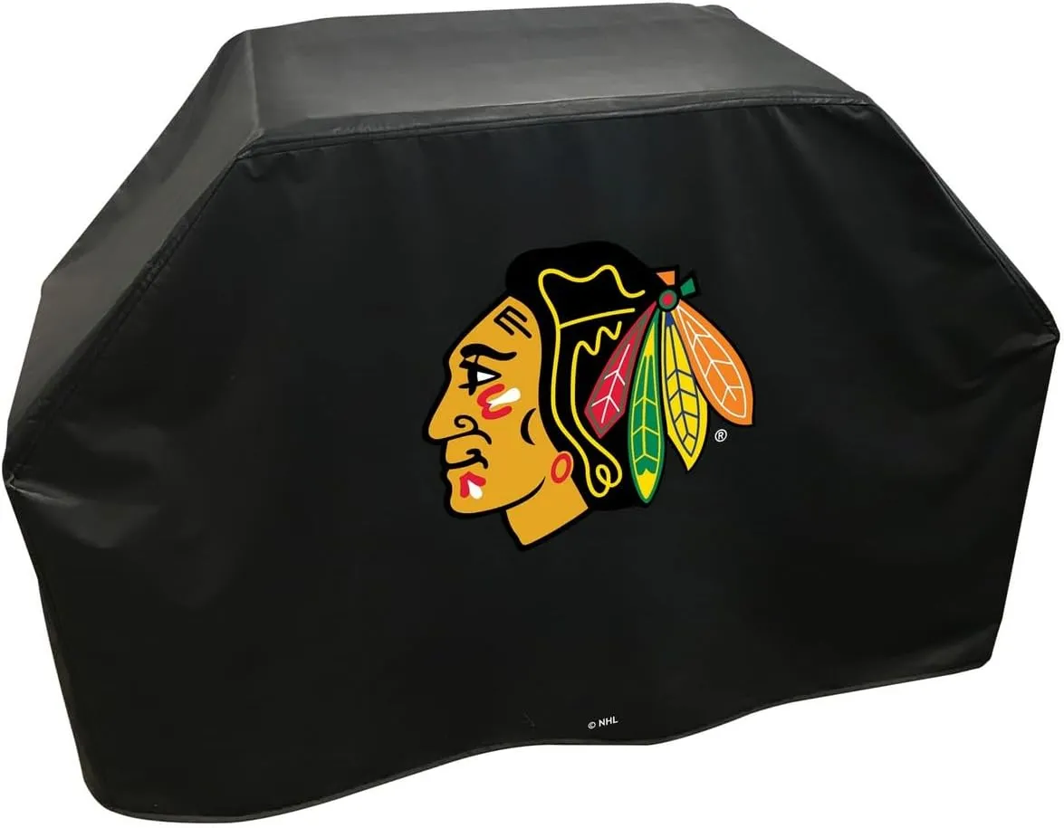 60" Chicago Blackhawks Grill Cover
