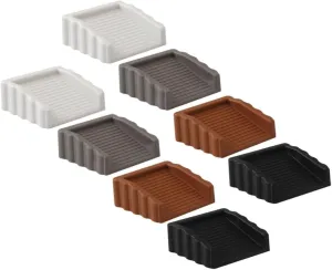 8Pcs Portable Door Wedge Stopper Collision Design for Home Office Public Spaces Strong Grip Versatile for Carpet Tile Prevents Noise Damage