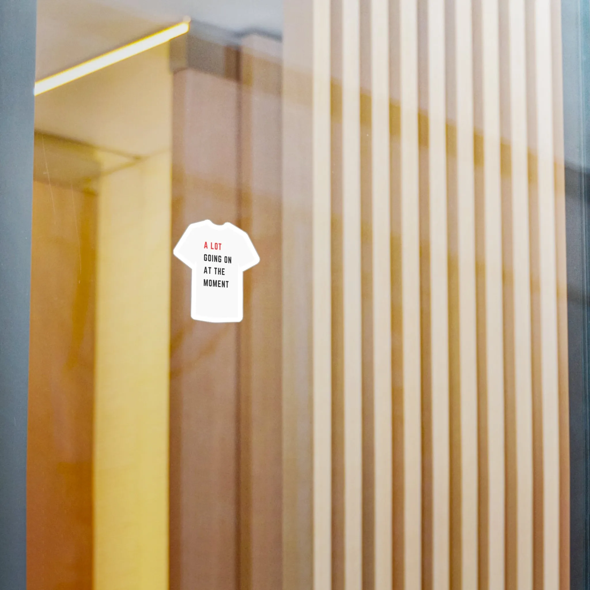 A lot going on at the moment - 22 Shirt - Vinyl Sticker