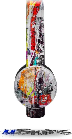 Abstract Graffiti Decal Style Skin (fits Sol Republic Tracks Headphones - Headphones NOT Included)