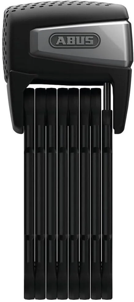ABUS 61495 Bordo 6500A Edge Smart X 6500/110 BK SH, Black, 110 cm