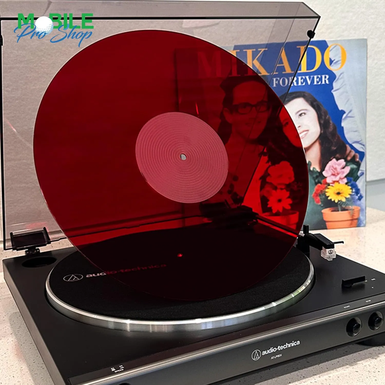 Acrylic Turntable Mat-Platter Vinyl Slipmat for 12 Inches LP Players-Reduced Noise & Improves Sound Quality & Provides Tighter Bass-Anti Static Record Player Mat.
