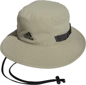 adidas Men's Victory Bucket Hat outdoors and sideline wide brim style for sun protection