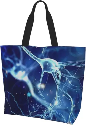 Alien Invasion Tote Bag Shopping Bag Portable Handbags Tote Shoulder Bucket Bags for Women
