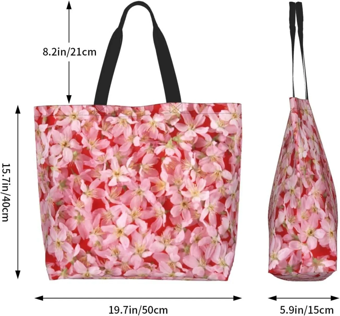 Alien Invasion Tote Bag Shopping Bag Portable Handbags Tote Shoulder Bucket Bags for Women