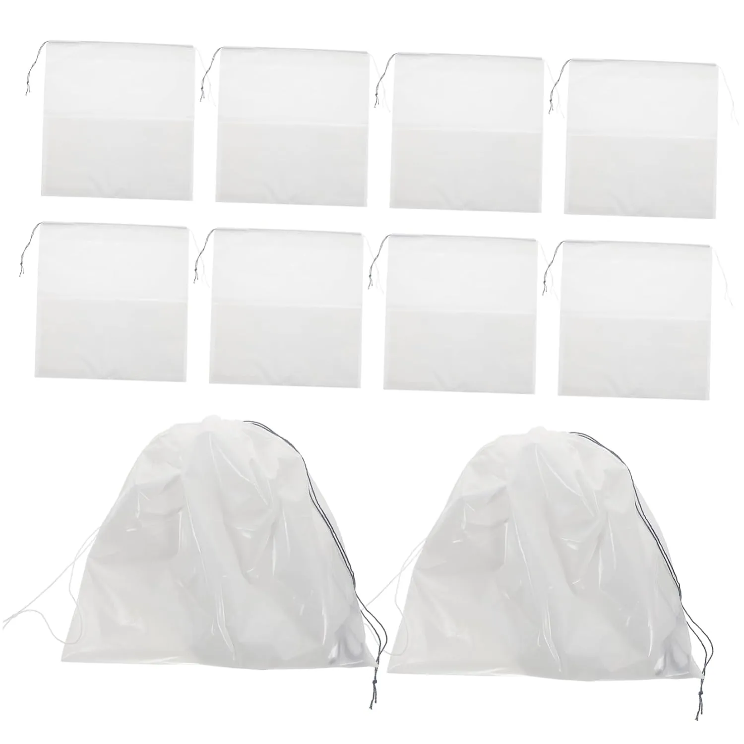 Alipis 10pcs Vomit Bag Sick Bags for Car Travel Pregnancy Bag Puke Bags Car Trash Bags Travel Sick Bags Sickness Bags Sick Bags for Adults Vomiting Bags Car Sick Bags White Plastic