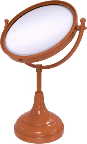 Allied Brass DM-2/5X-ASP 8 Inch Vanity Top Make-Up Mirror 5X Magnification, Autumn Sparkle