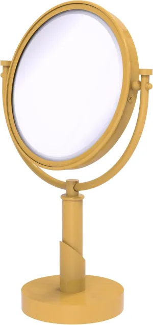 Allied Brass TR-4/3X-SGL Tribecca Collection 8 Inch Vanity Top Make-Up Mirror 3X Magnification, Spanish Gold