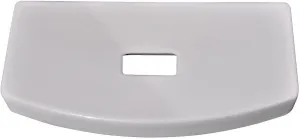 American Standard 735138-400.020 H2Option Tank Cover, White, 9.2 in wide x 2.1 in tall x 17.9 in deep