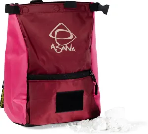 Asana Huckit Bucket - Premium Large Bouldering Chalk Pot with Open Lock Technology, Magnetic Closure, Expanding Pockets & Bamboo Chalk Brush for Rock Climbing, Gym, or Gymnastics