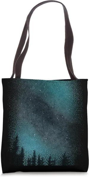 Aurora Borealis Northern Lights Alaska Greenland Arctic Tote Bag