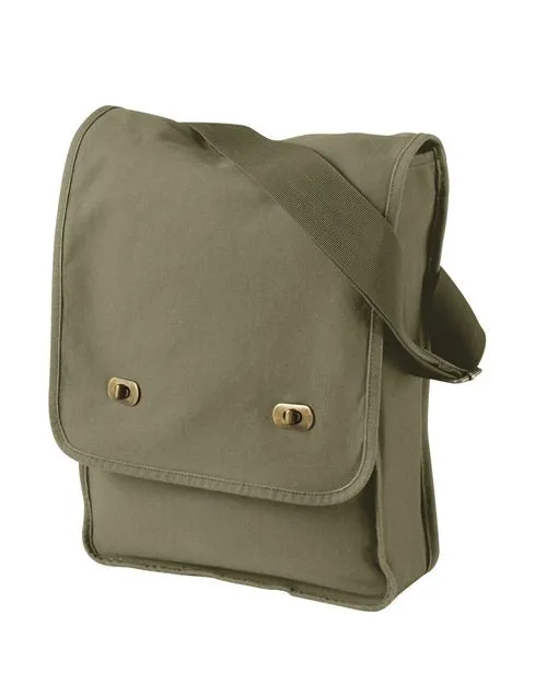 Authentic Pigment Pigment -Dyed Canvas Field Bag - Authentic Pigment 1902