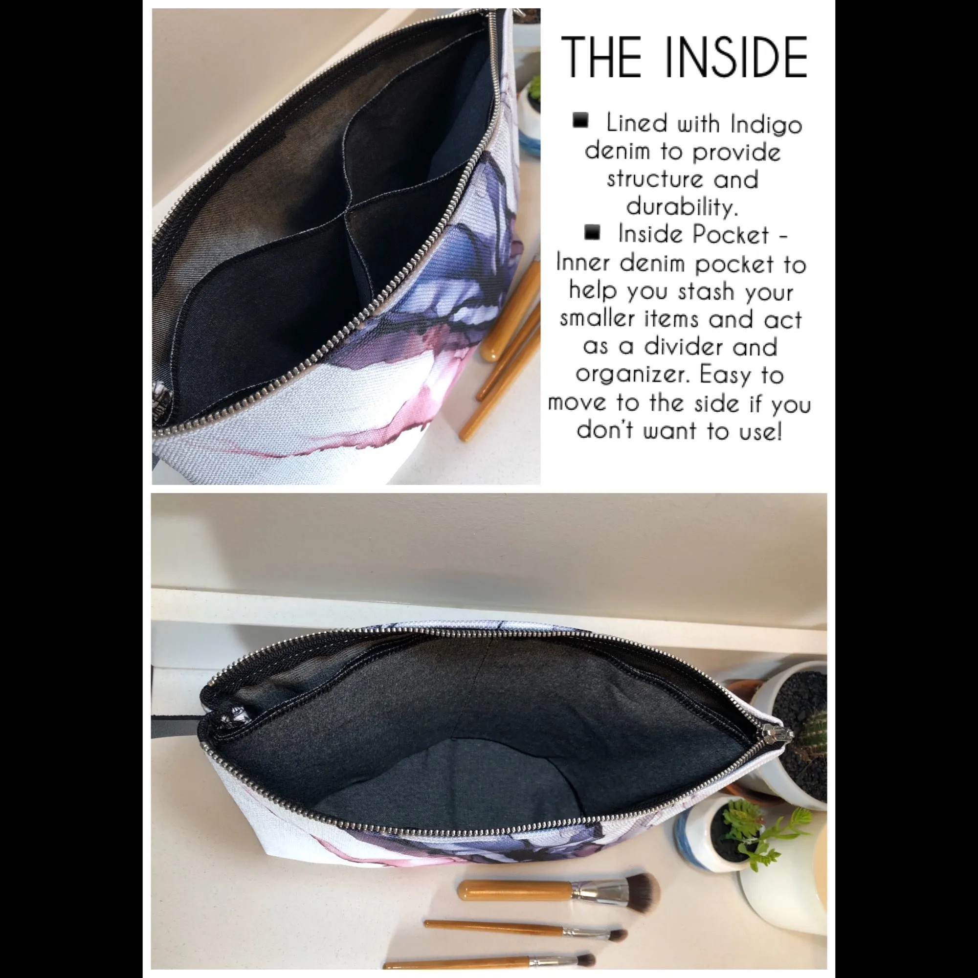 Beauty Bag - 10" and 12" - Bouquet - Made to Order