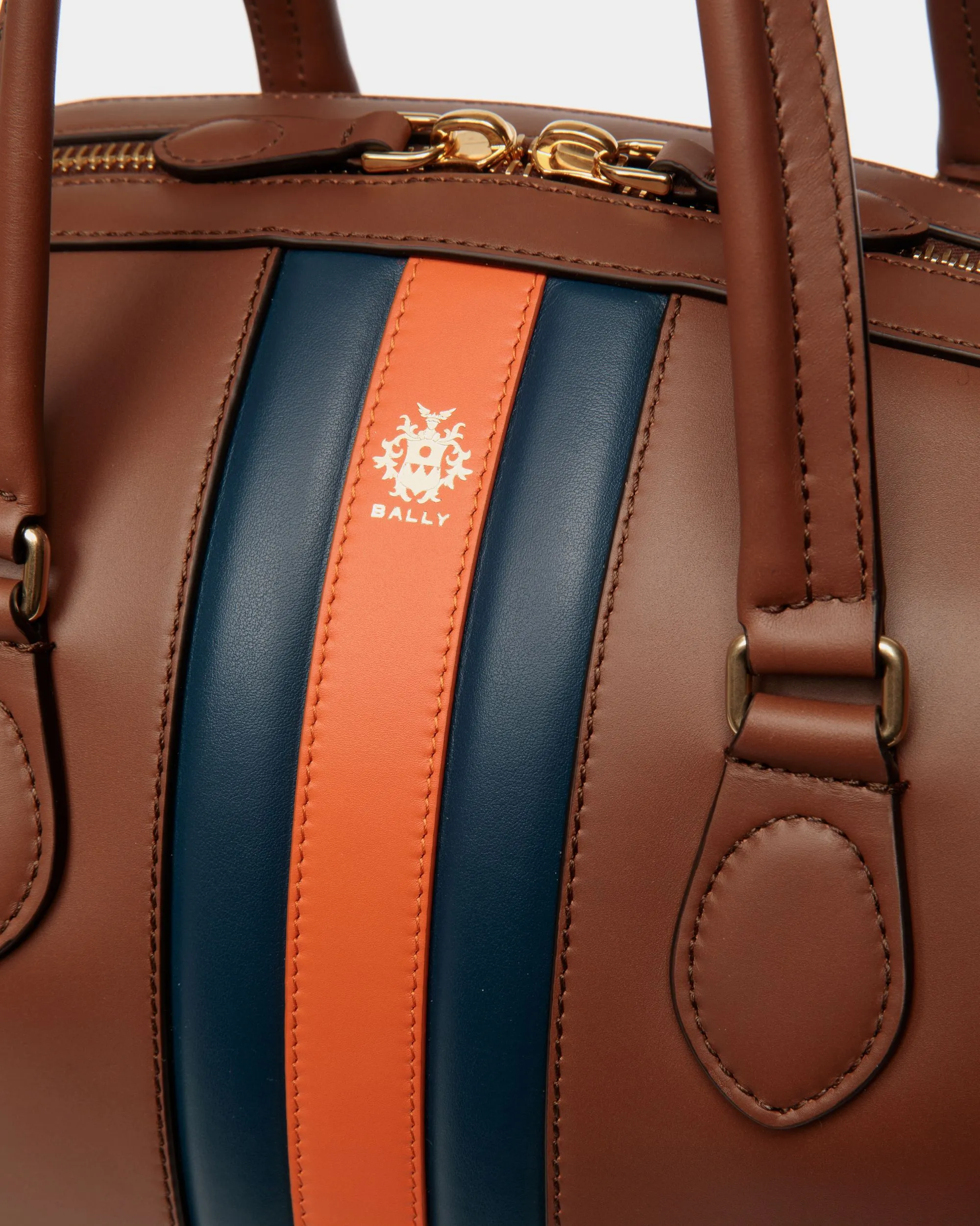 Beckett Weekender in Brown Leather