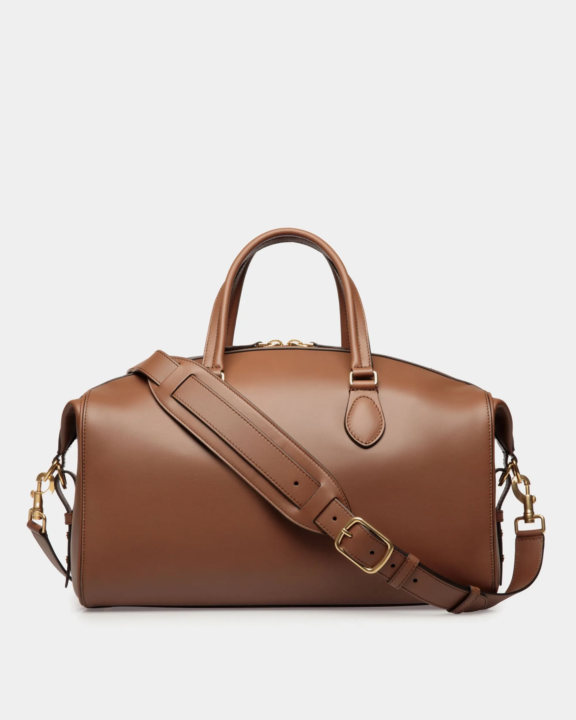 Beckett Weekender in Brown Leather