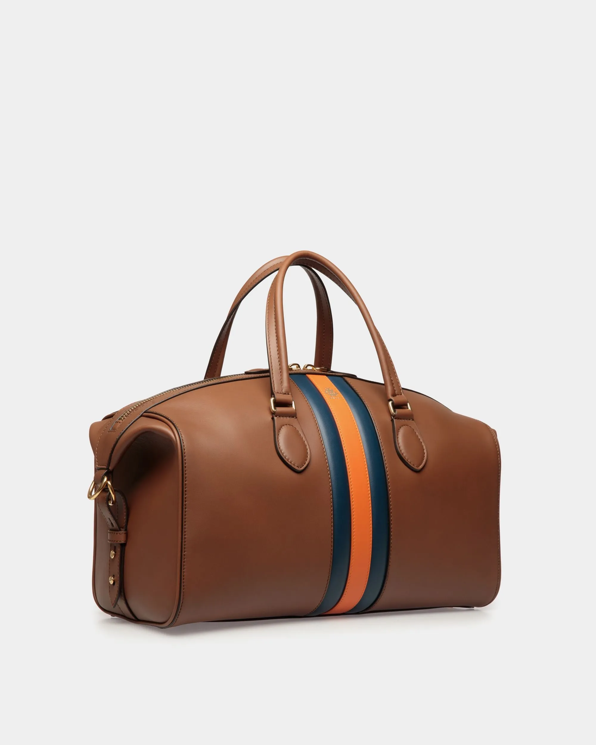 Beckett Weekender in Brown Leather