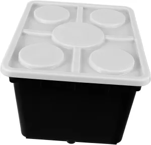 BESPORTBLE Vegetable Bucket Soilless Dutch Bucket for Hydroponic Plants Easy to Assemble Clean Practical
