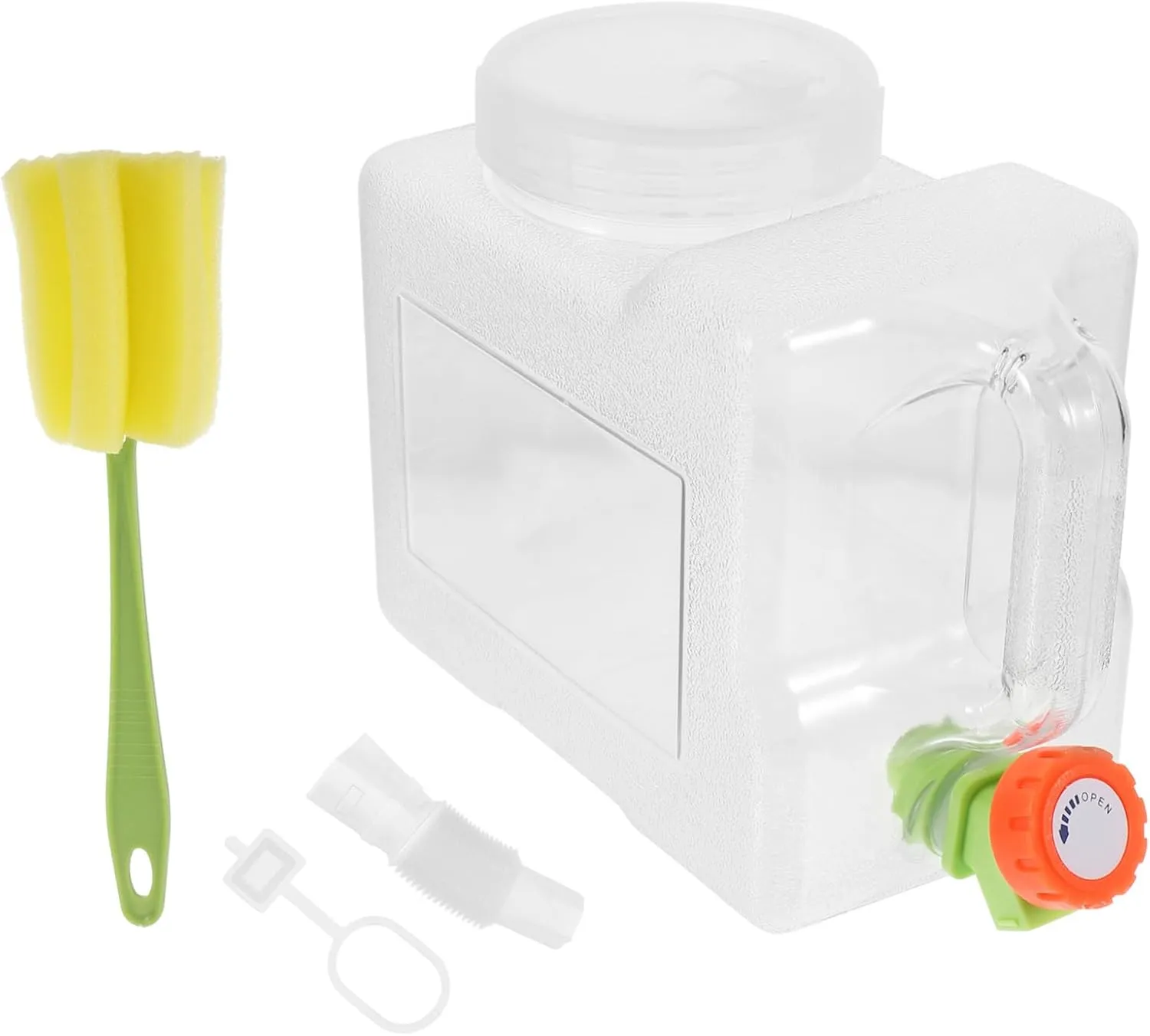 BESTonZON Portable Water Storage Tank 3l Collapsible Faucet for Outdoor Activities Camping and Emergency Use