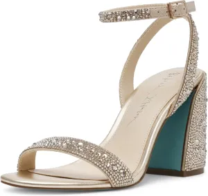Betsey Johnson Women's Jet Heeled Sandal