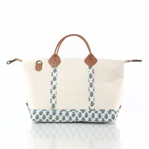 Block Print Weekender bag