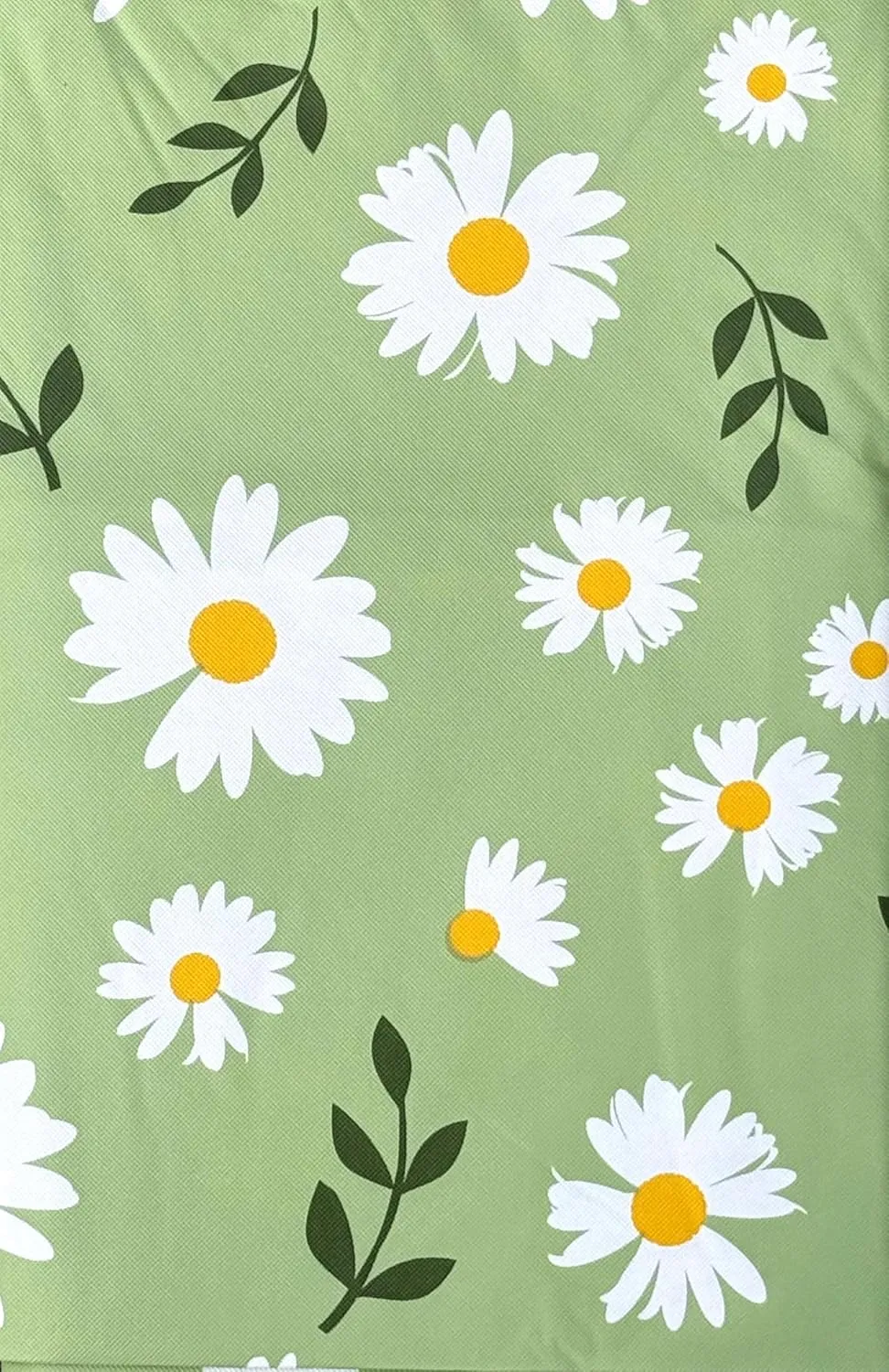 Blossoming Daisy Meadow Floral Abstract, Flannel Back (52" x 90" Oblong)
