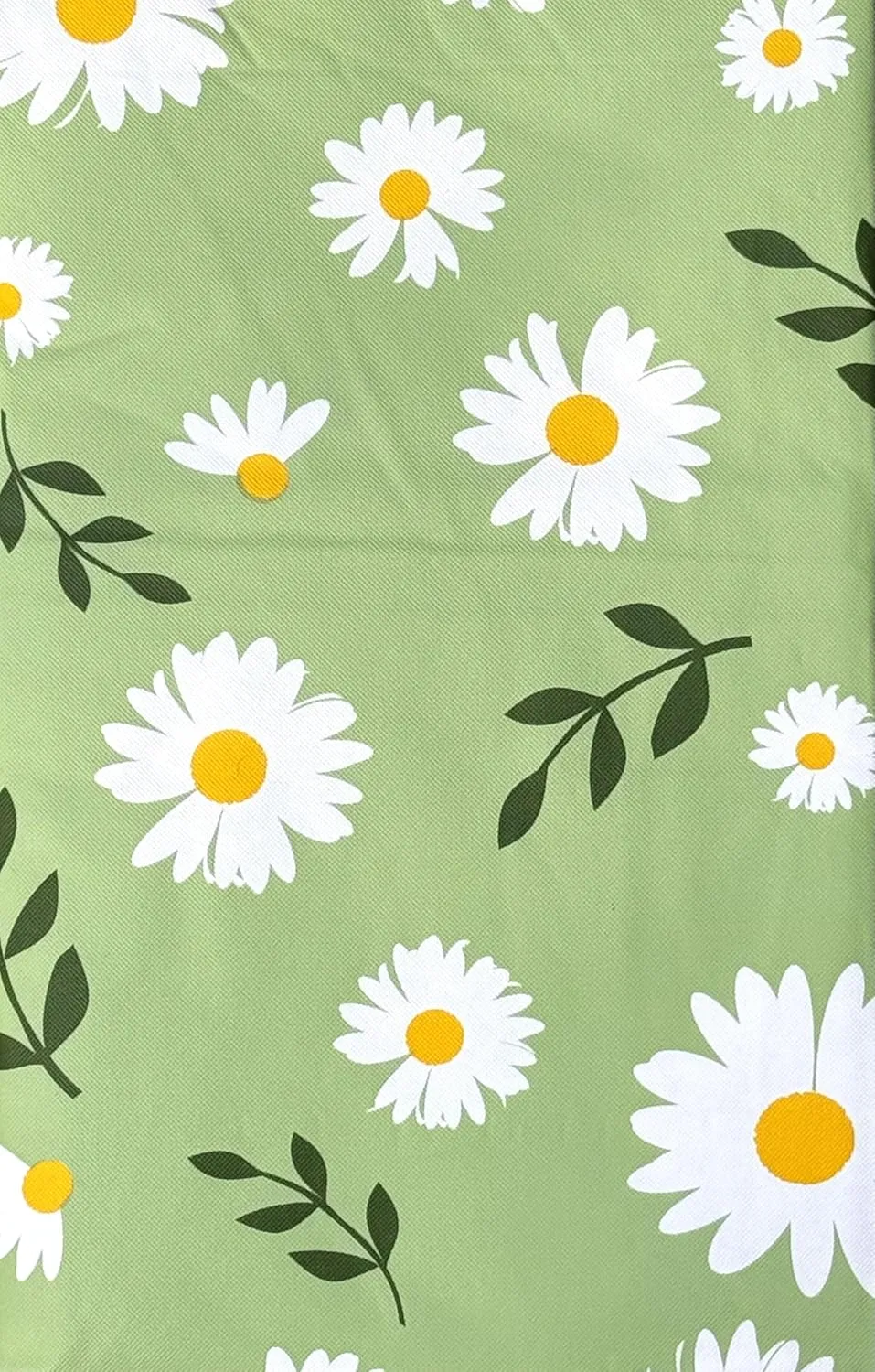 Blossoming Daisy Meadow Floral Abstract, Flannel Back (52" x 90" Oblong)