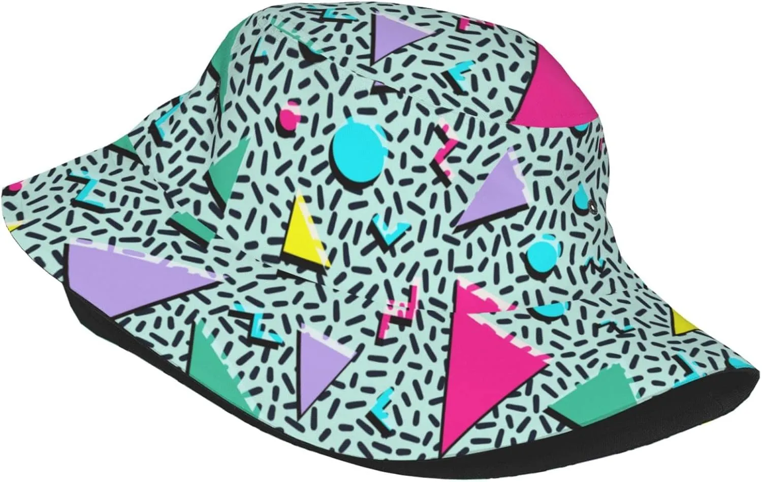 Boho Bucket Hats for Women Summer Sun Beach Travel Cap Men Bucket Hat