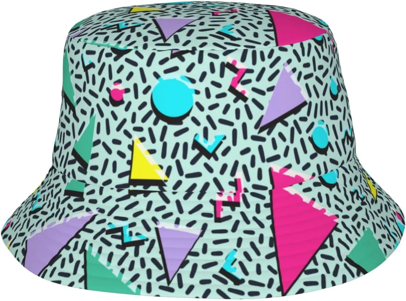 Boho Bucket Hats for Women Summer Sun Beach Travel Cap Men Bucket Hat
