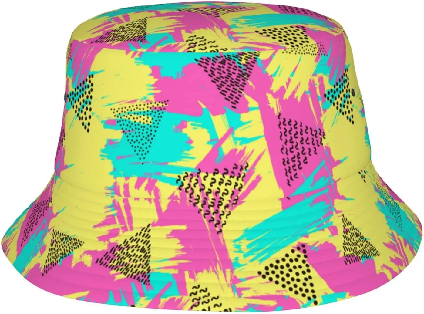 Boho Bucket Hats for Women Summer Sun Beach Travel Cap Men Bucket Hat