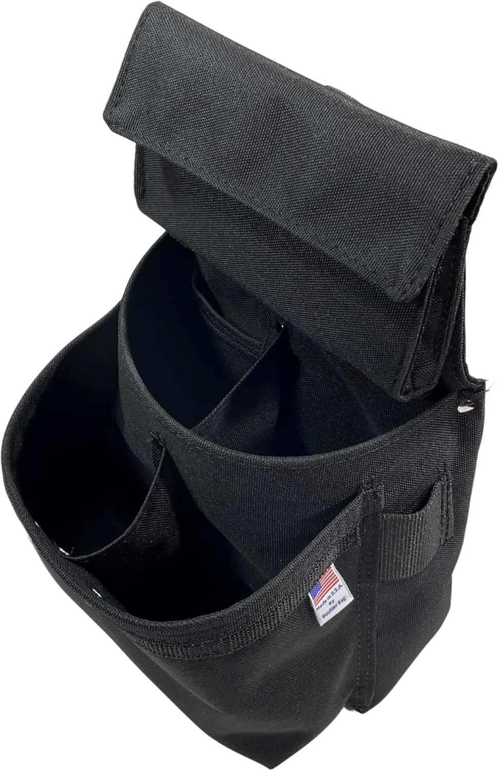 BOULDER Bag ULT 110 Ultimate Electrician Single Pouch. Tool Belt Ready Durability Wide Mouth, Deep Pockets, Pro Box Design. Made in The USA