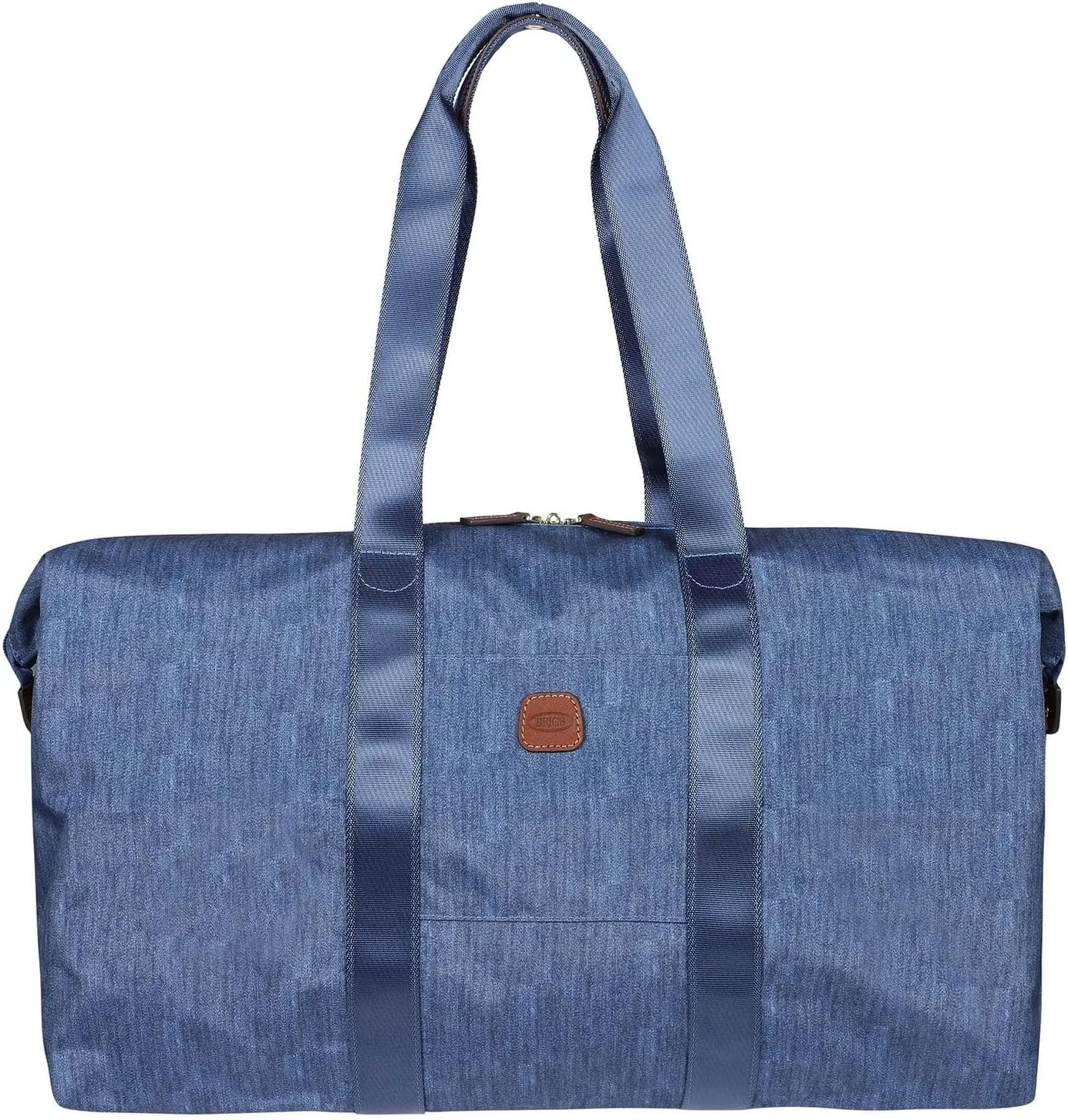 Bric's X-Bag/X-Travel 2.0 Overnight Weekender Folding Duffel Bag - 22" Carry On Bag - Jeans