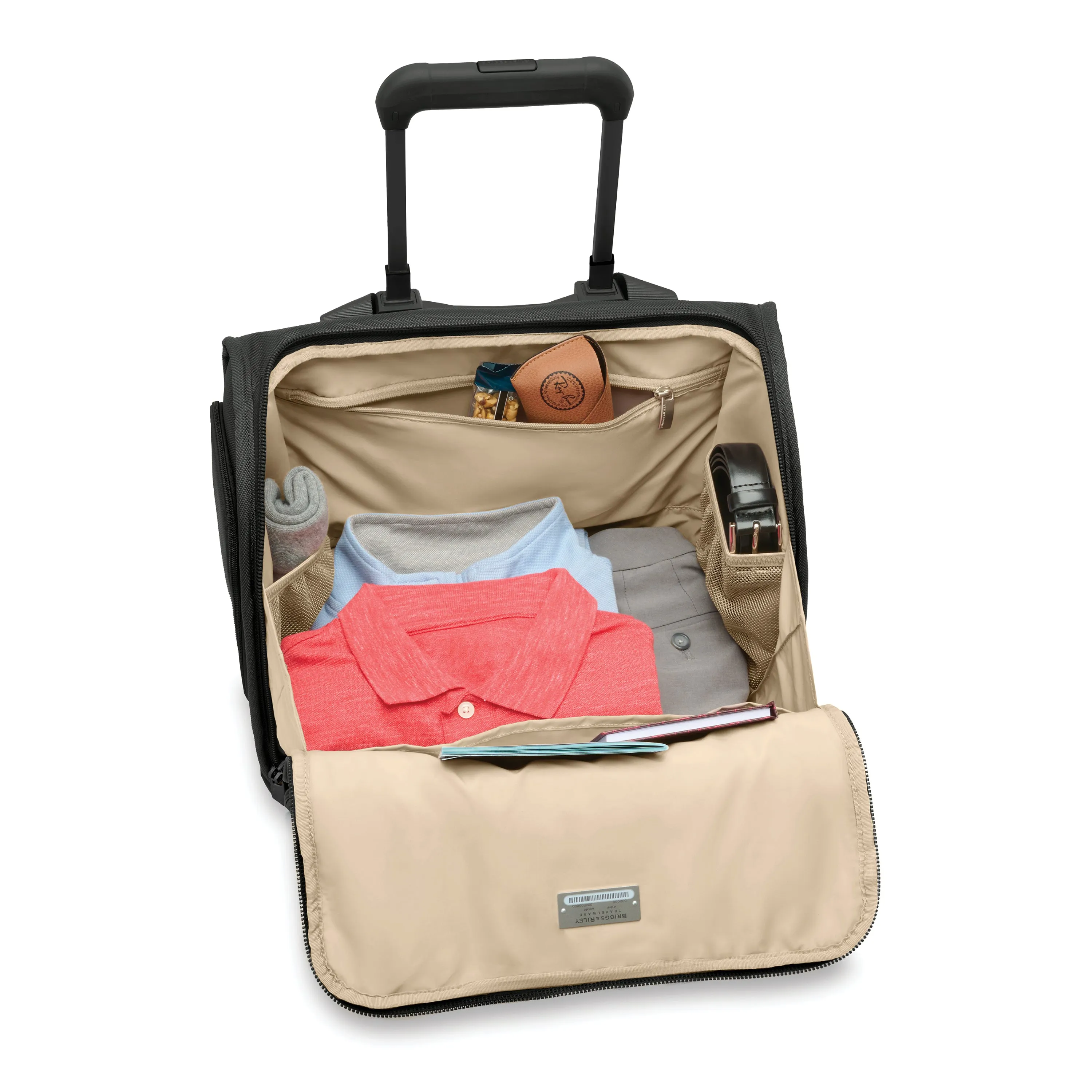 Briggs & Riley Baseline 15” Softside 2-Wheel Cabin Bag (Free Monogram)- BLU116