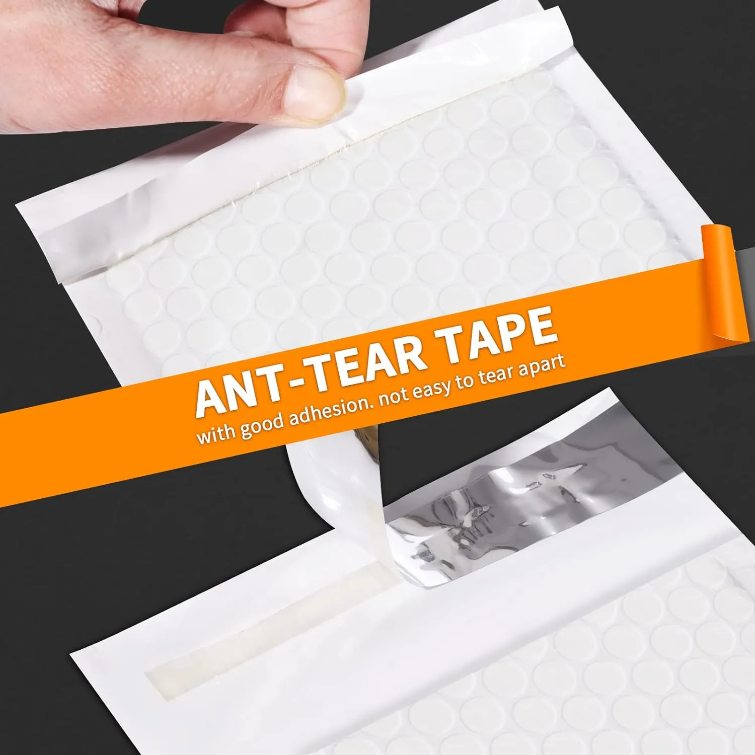 Bubble Mailers, 4x7 Inch Padded Bubble Mailers Pack of 100 Bubble Envelopes Opaque Self Seal Adhesive Waterproof Bags for Shipping and Packaging (White, 4x7-100Pc)
