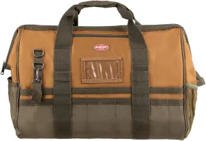 Bucket Boss Gatemouth 20 Tool Bag in Brown, 60020, 32 liters