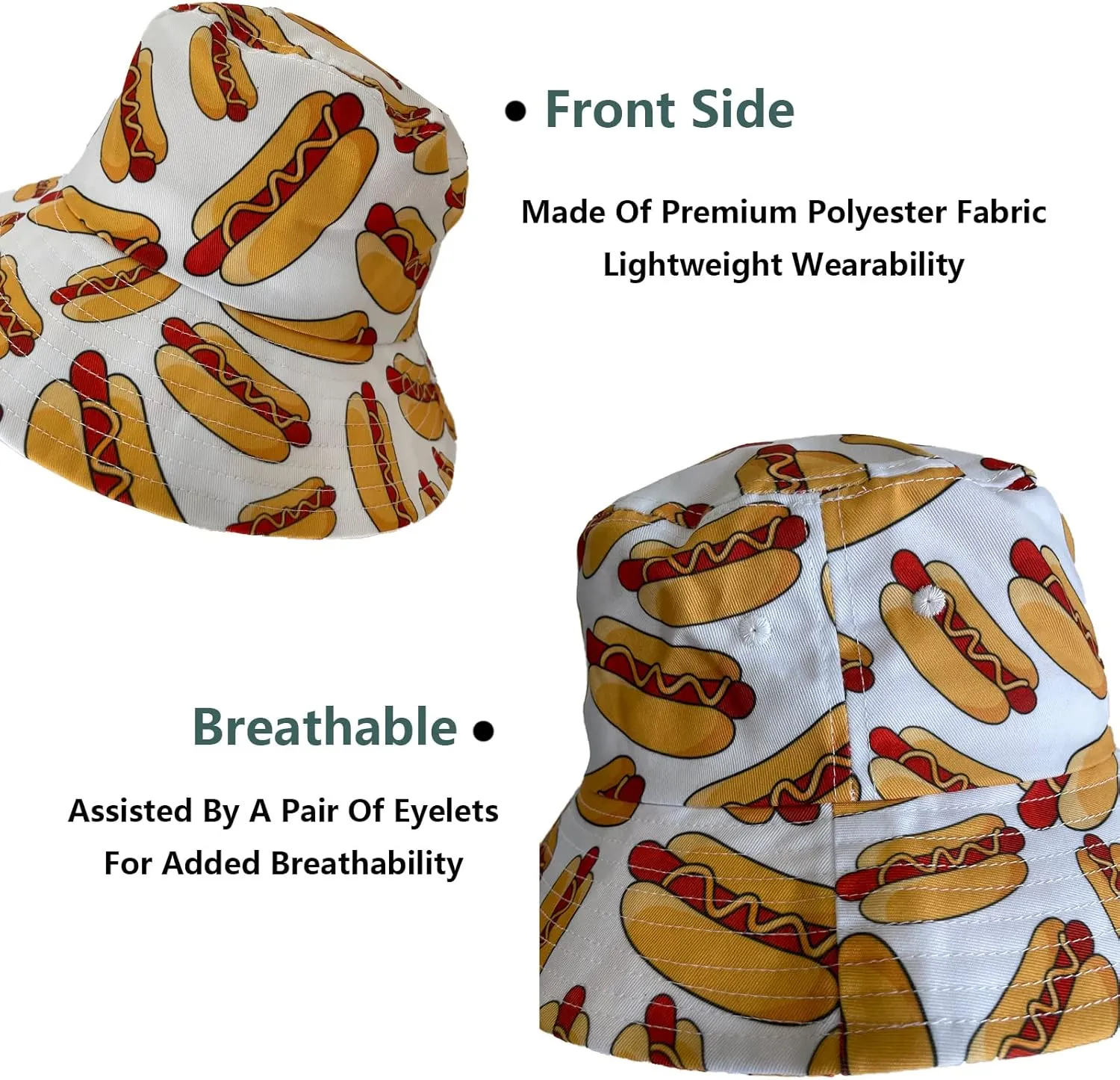Bucket Hat Packable Sun Hats Fisherman Outdoor Summer Beach Caps for Men Women