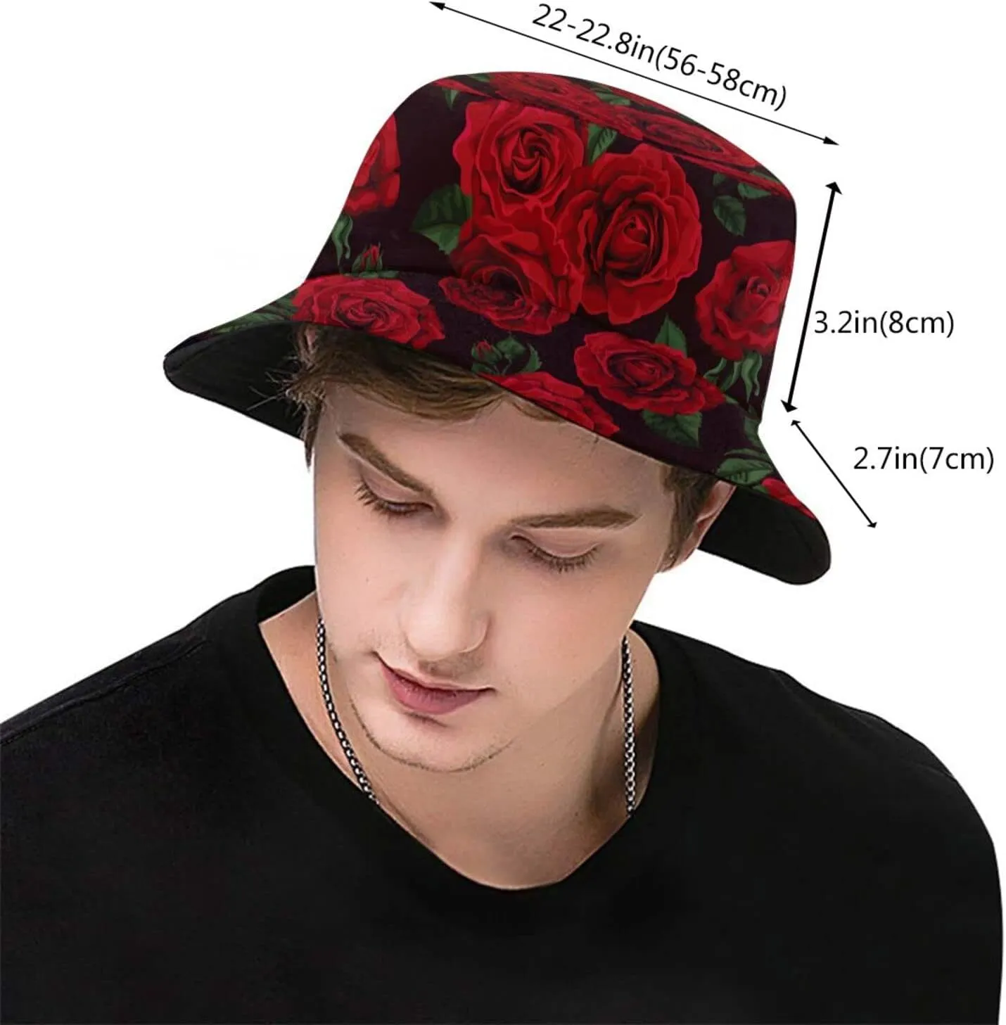 Bucket Hat Sun Beach Packable Fisherman Cap for Women Men Summer Outdoor Hiking