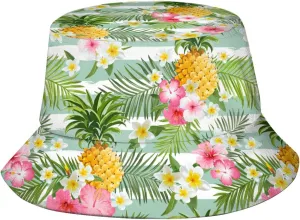 Bucket Hat Sun Beach Packable Fisherman Cap for Women Men Summer Outdoor Hiking
