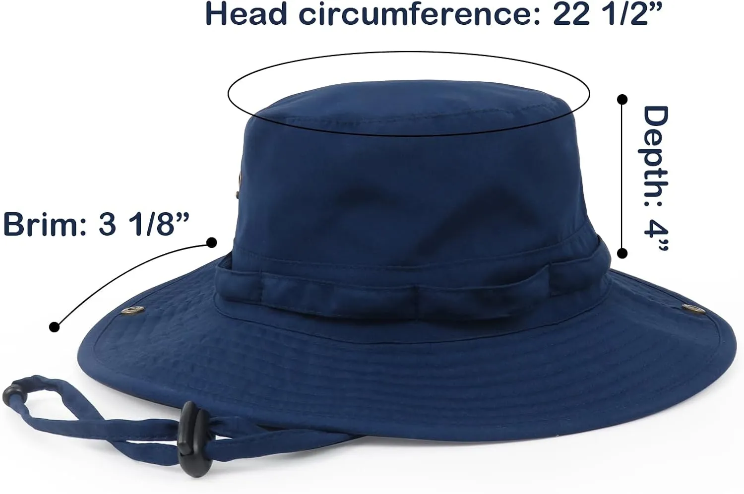 Bucket Hat Wide Brim UV Protection Sun Hat Boonie Hats Fishing Hiking Safari Outdoor Hats for Men and Women