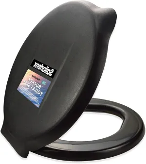 Bucket Toilet Seat with lid,5 Gallon Luggable Loo Bucket Toilet Seat-Portable Toilet Seat for Camping Toilet Bucket Outdoor Boating for Bucket Toilet Lid