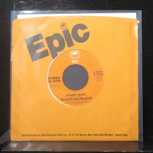 Bugatti & Musker - Starry Night / When Your Woman Cries - 7" Vinyl 45 Record